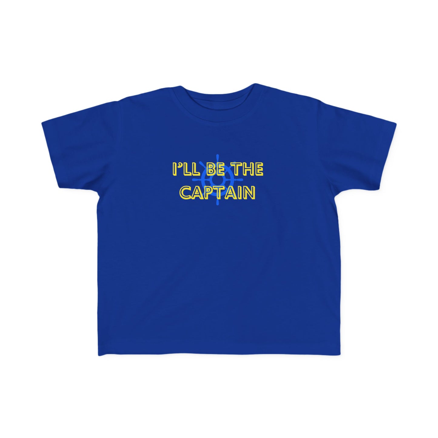 "Captain" Toddler's Fine Jersey Tee