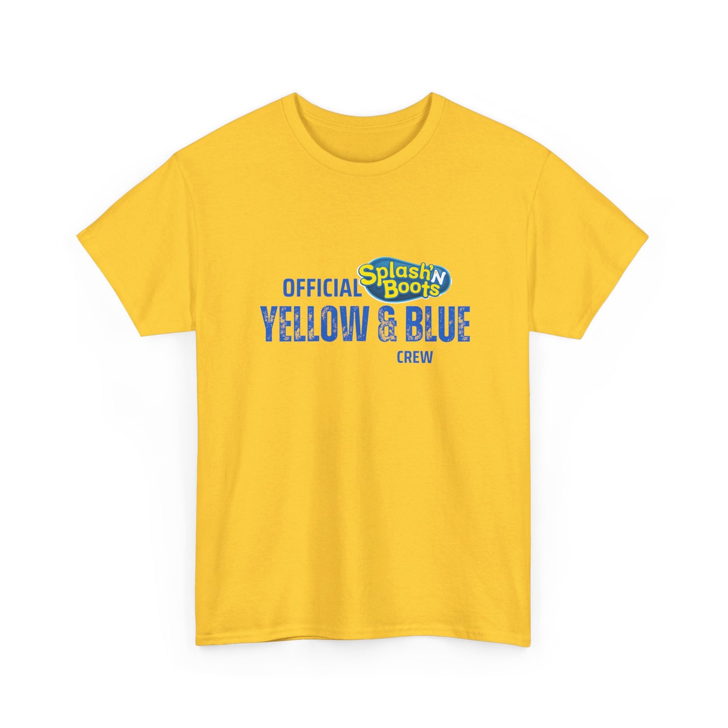 Official Yellow and Blue Crew Unisex Heavy Cotton Tee