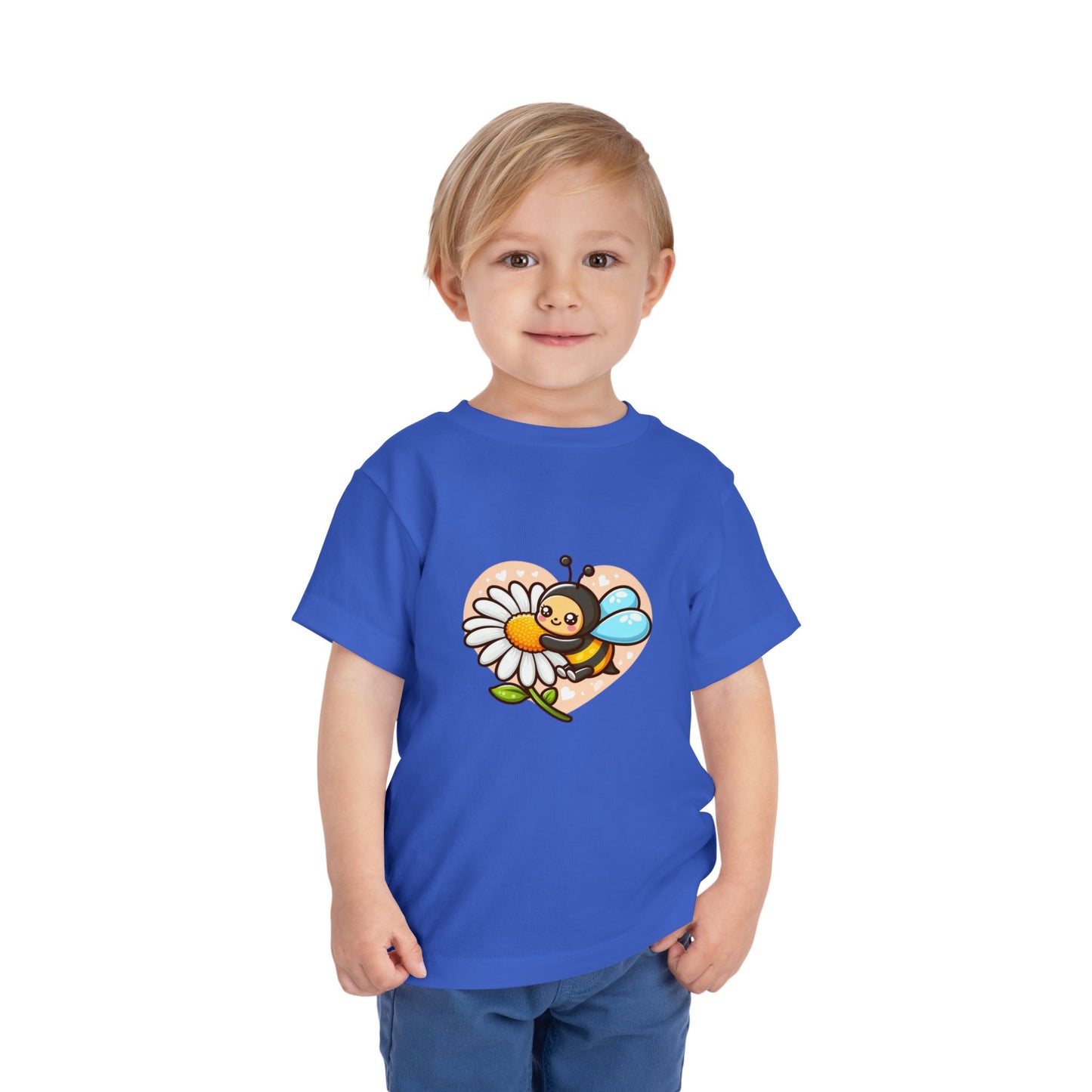 Daisy Bumblebee Toddler Short Sleeve Tee 💛💙