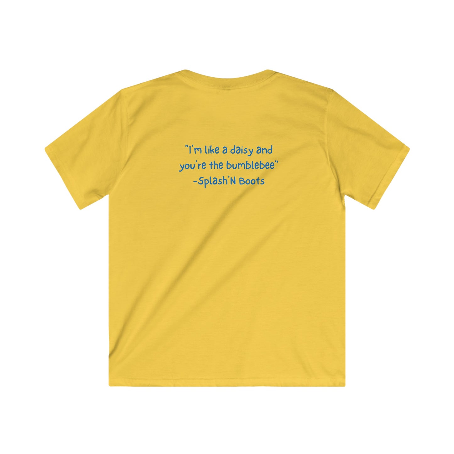 Daisy Bumblebee Kids Softstyle Tee
