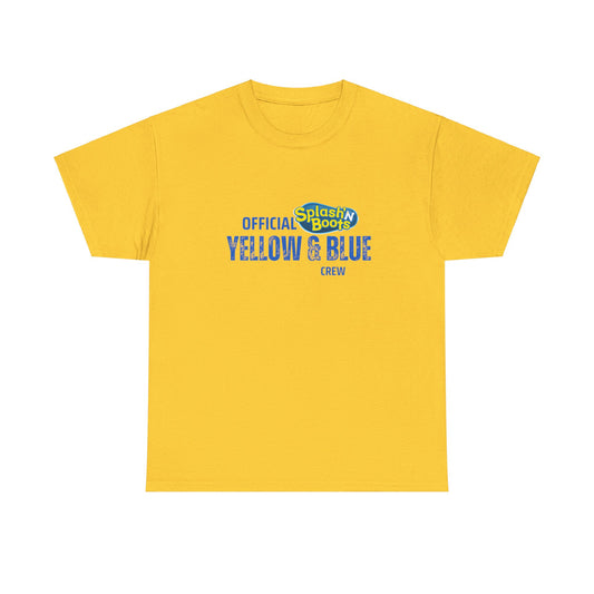 Official Yellow and Blue Crew Unisex Heavy Cotton Tee