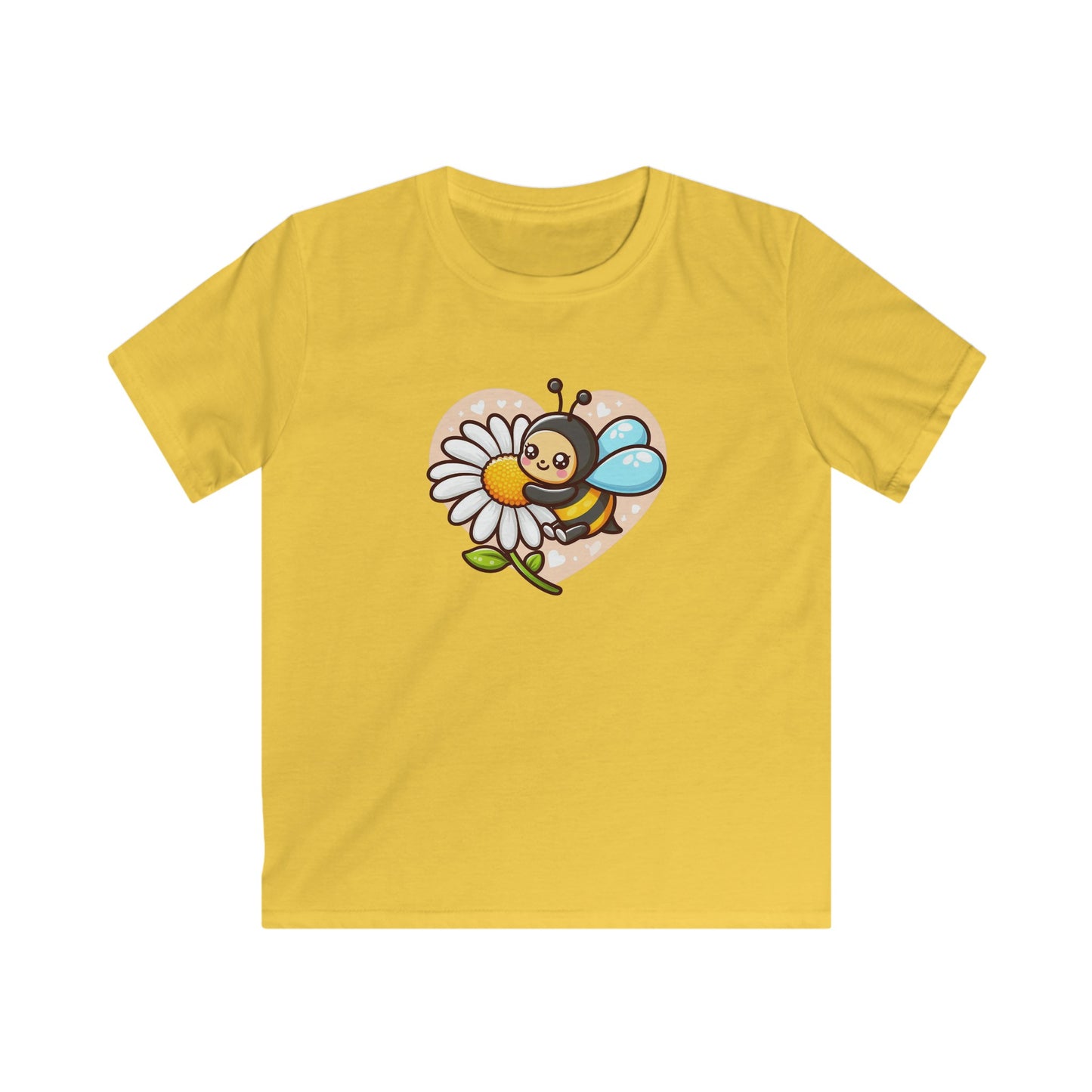 Daisy Bumblebee Kids Softstyle Tee